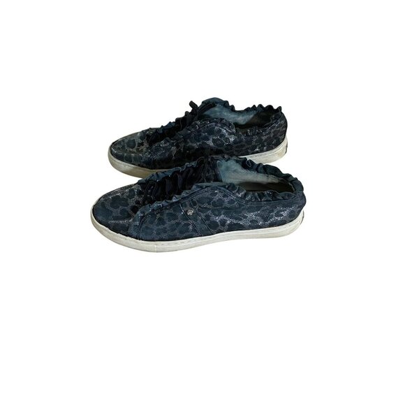 Kate Spade Women's Metallic Leopard Print Sneakers - 8M - Picture 1 of 14